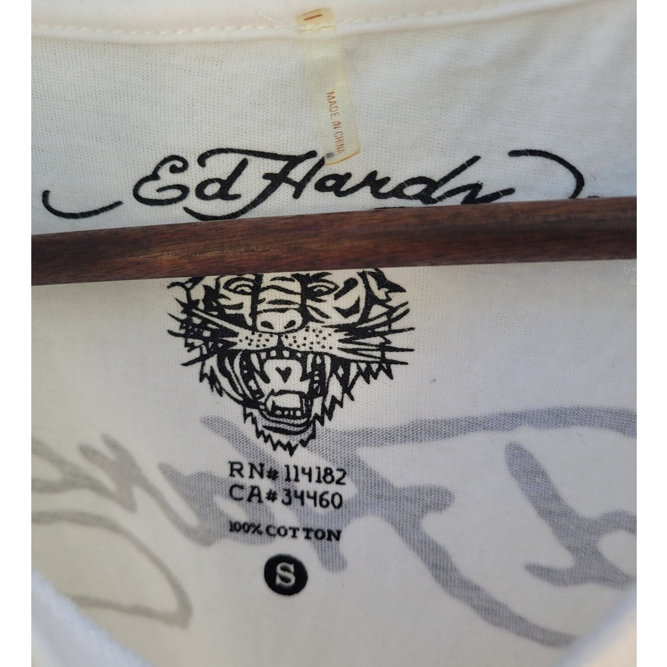 Vtg Ed Hardy Panther tattoo shirt