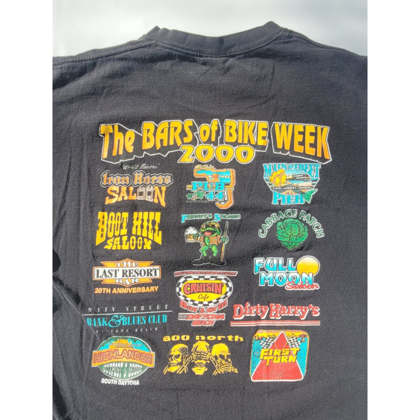 Vintage Daytona Bike Week 2000 Biker T shirt