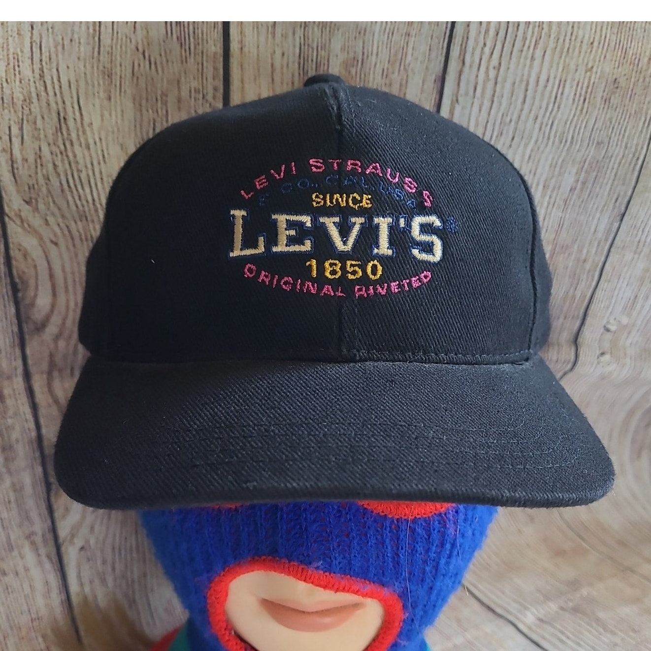 Vtg Levi Strauss since 1850 Original Riveted hat DaDa Sample Levi's