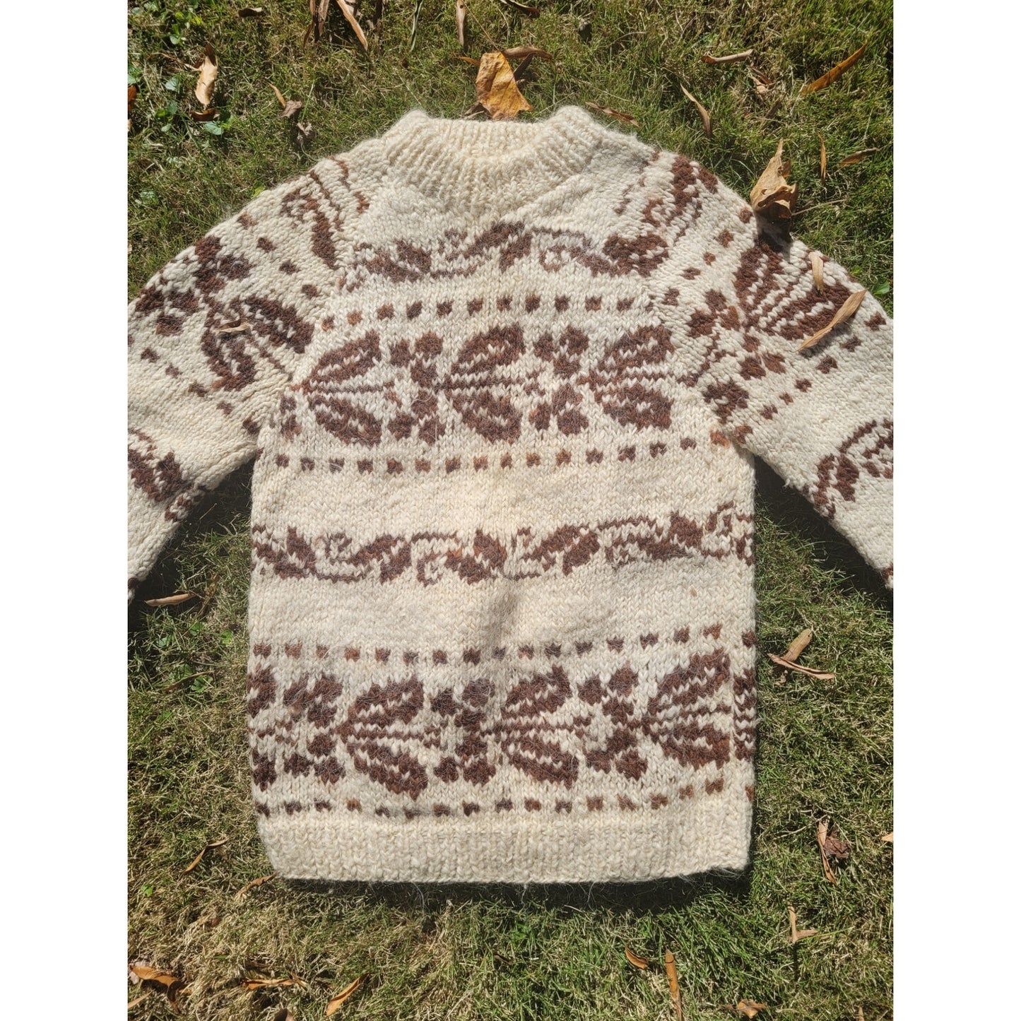 Vtg Andes Artesanias Wool Sweater