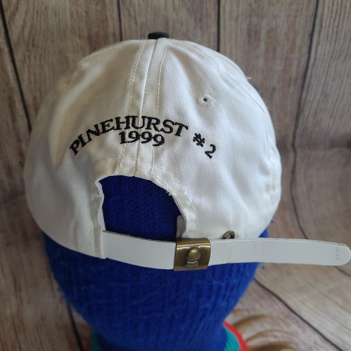 Vintage US Open 1999 Pinehurst Golf Hat leather Strapback Imperial