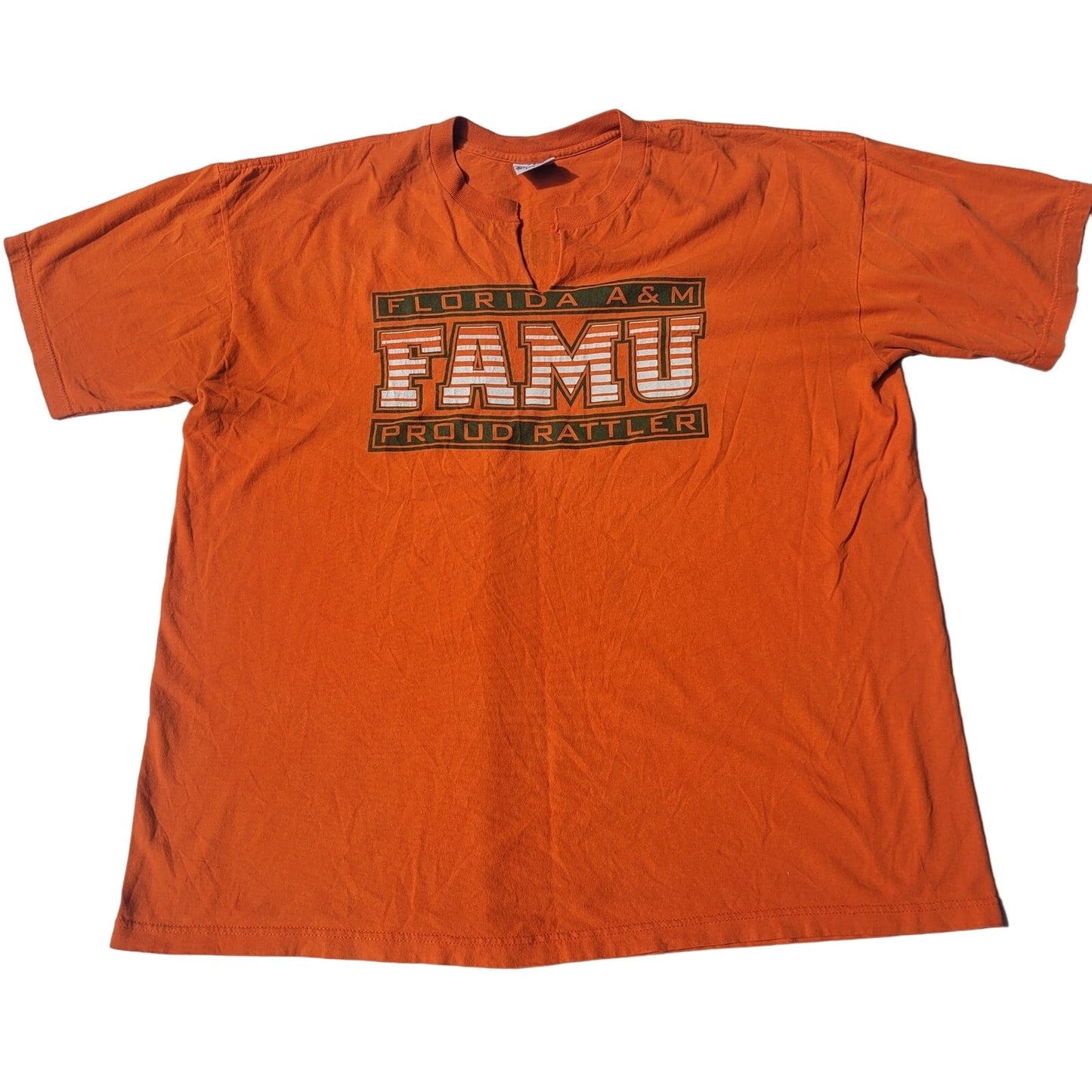 Vtg Florida A&M Rattler Shirt Homecoming 98