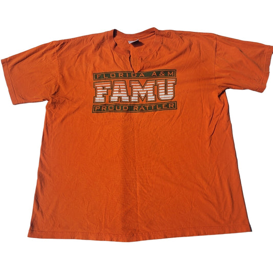 Vtg Florida A&M Rattler Shirt Homecoming 98