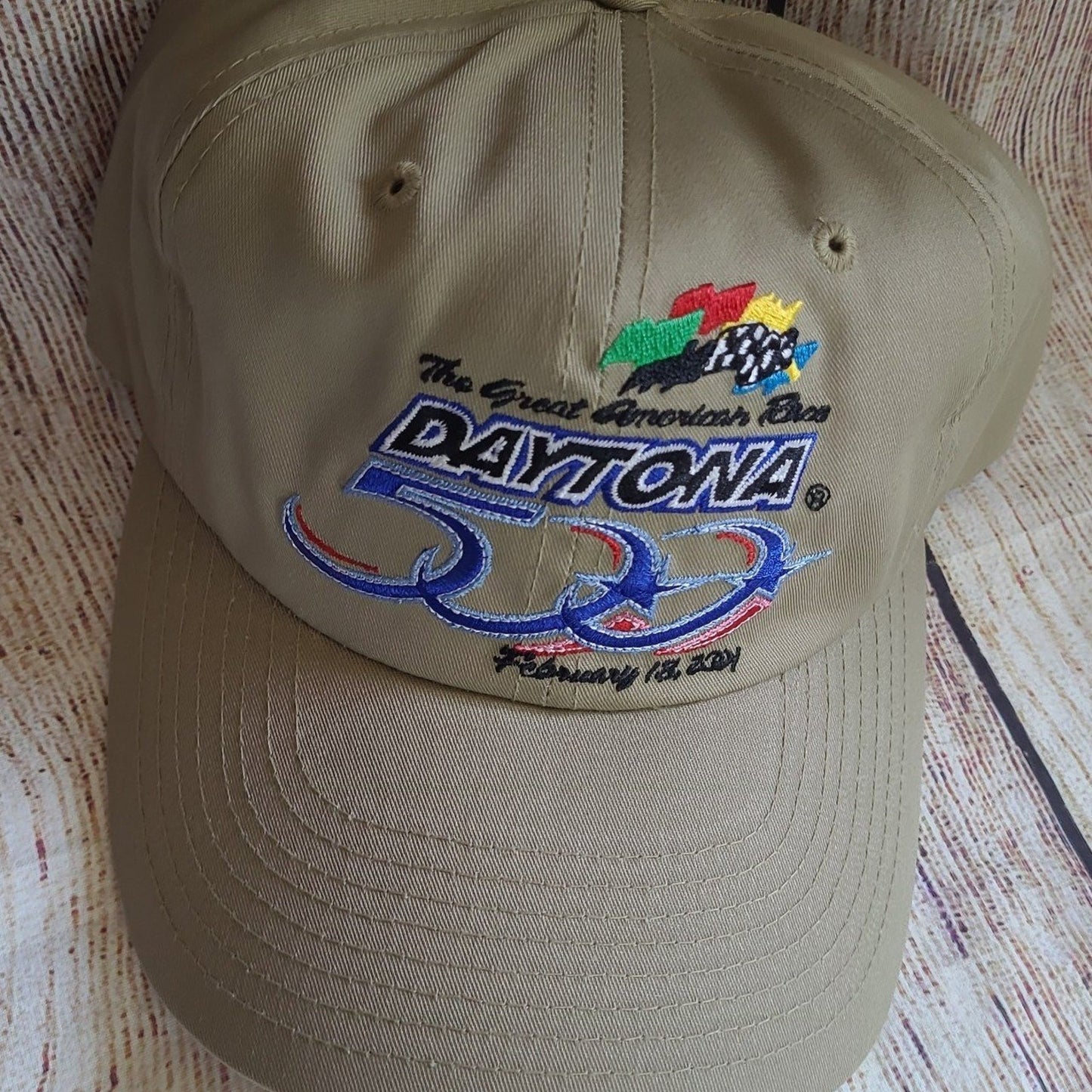 Vintage Daytona 500 Y2k Nascar snapback hat