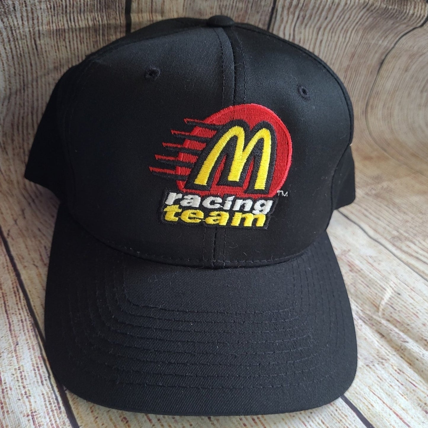 Vtg McDonald's Racing Team Nascar snapback hat