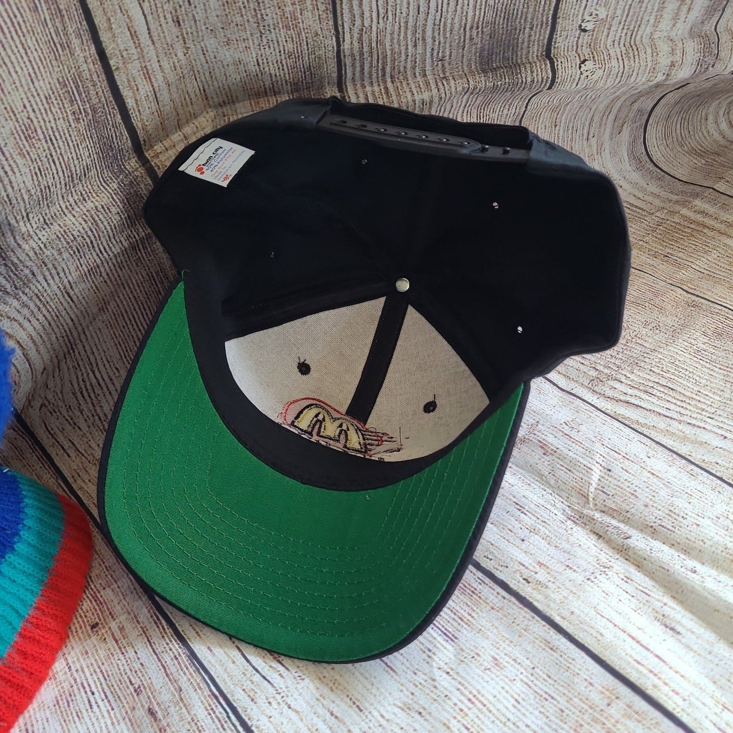 Vtg McDonald's Racing Team Nascar snapback hat