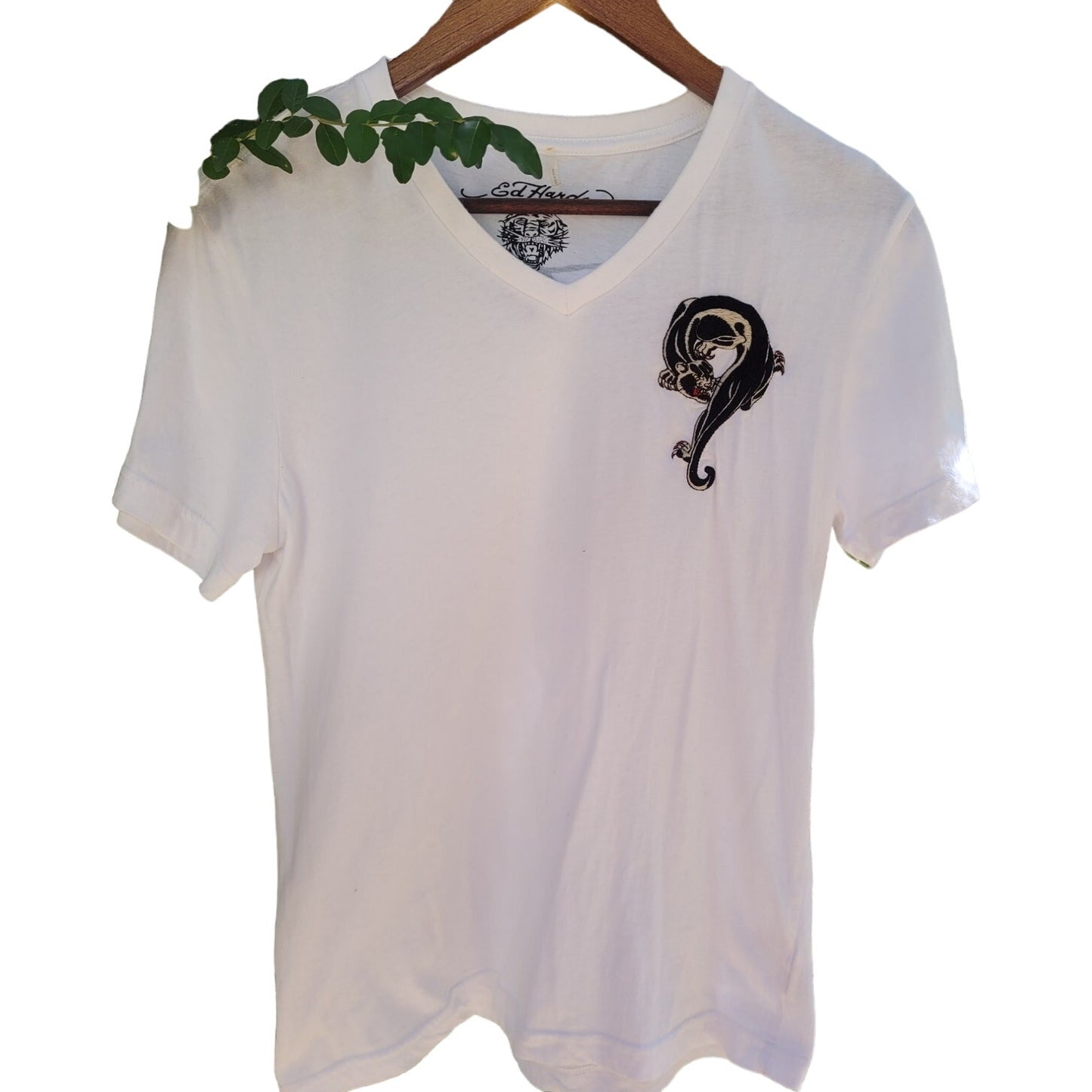 Vtg Ed Hardy Panther tattoo shirt