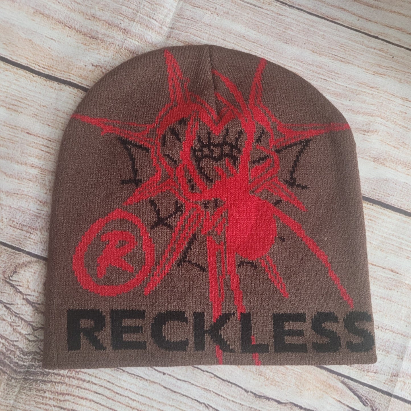 New Reckless Spider Y2k Beanie