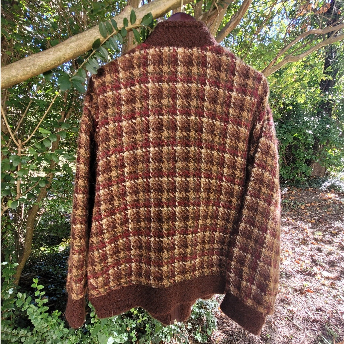 Boyne Valley Weavers Plaid Wool Jacket