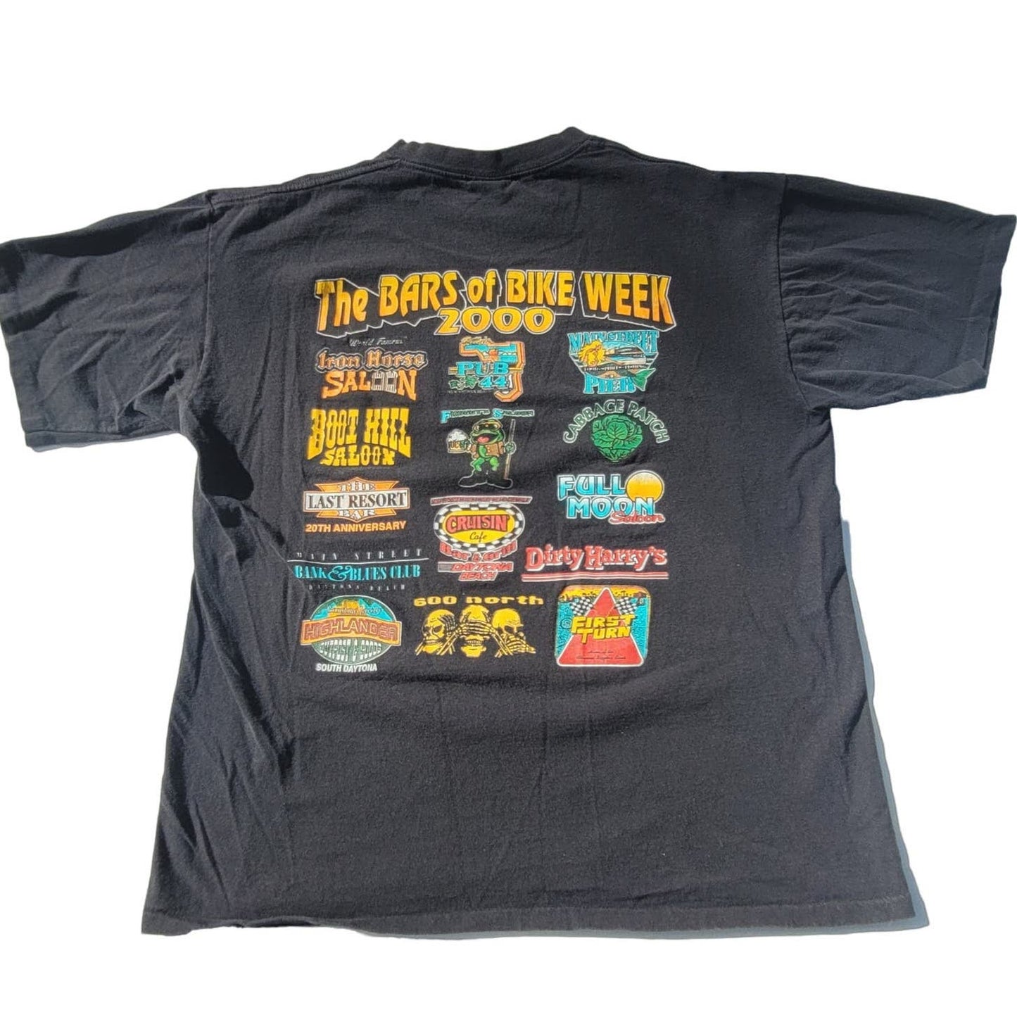 Vintage Daytona Bike Week 2000 Biker T shirt