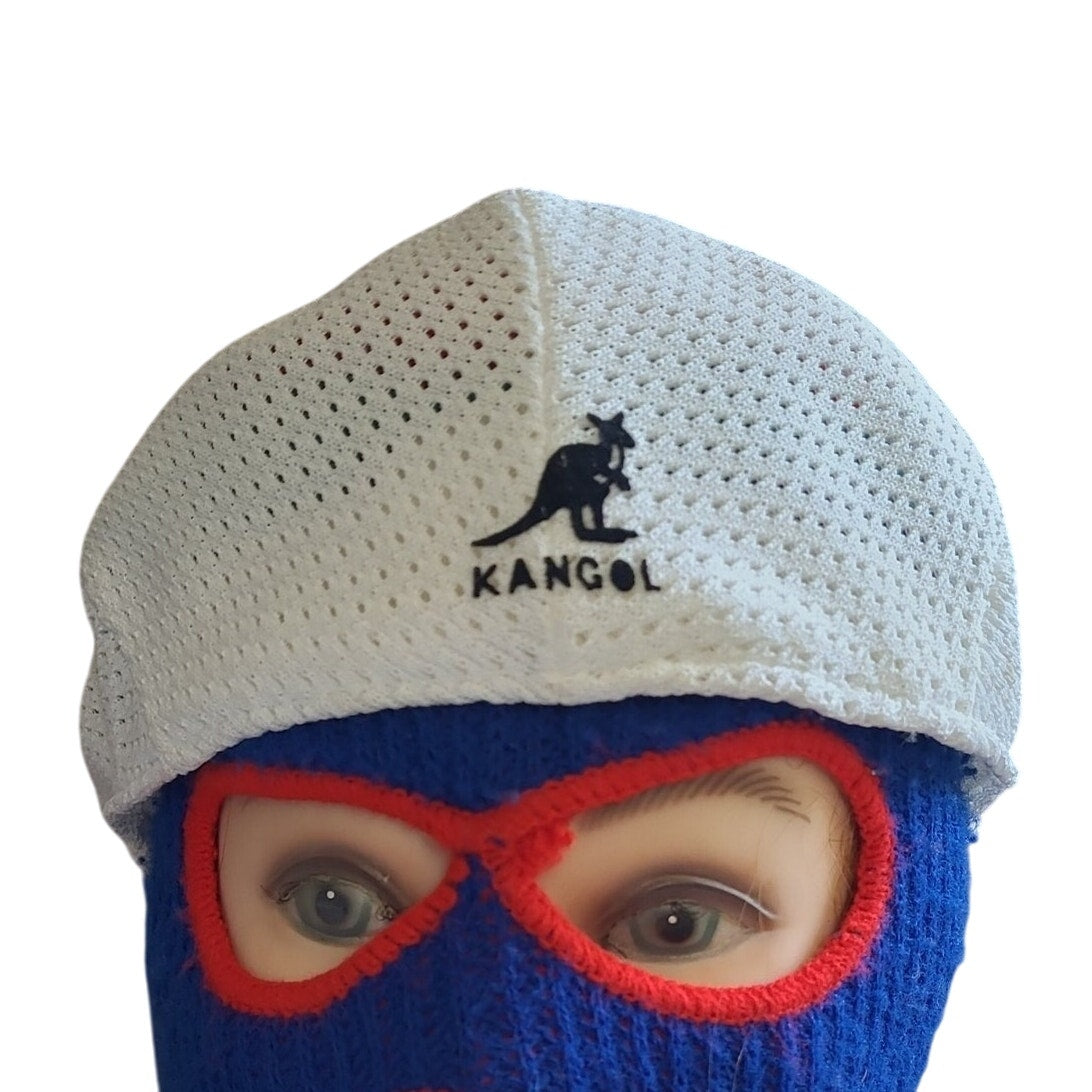 Vintage Kangol Mesh Newsboy cap Hat LG XL