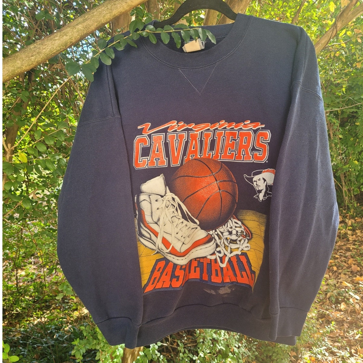 Vintage Virginia Cavaliers Crewneck Sweatshirt By Bike