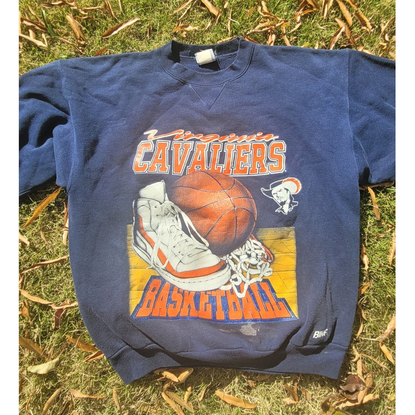 Vintage Virginia Cavaliers Crewneck Sweatshirt By Bike