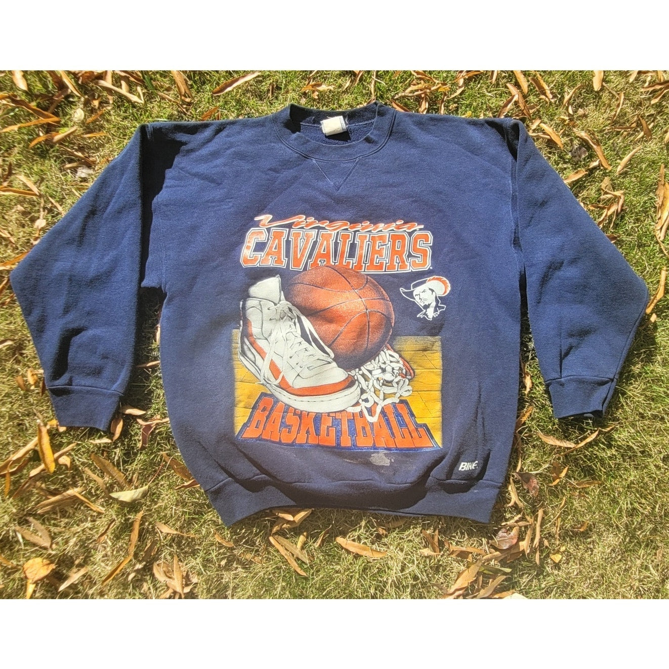 Vintage Virginia Cavaliers Crewneck Sweatshirt By Bike