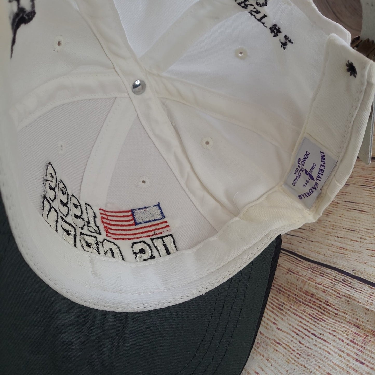 Vintage US Open 1999 Pinehurst Golf Hat leather Strapback Imperial