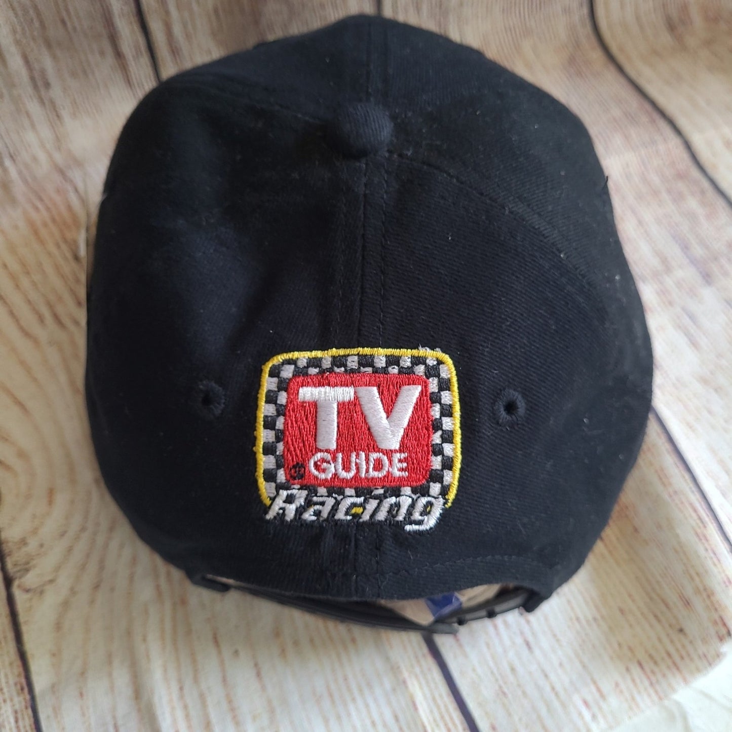 Vtg Nascar TV guide snapback hat #16 Kevin Lepage 1999 2000