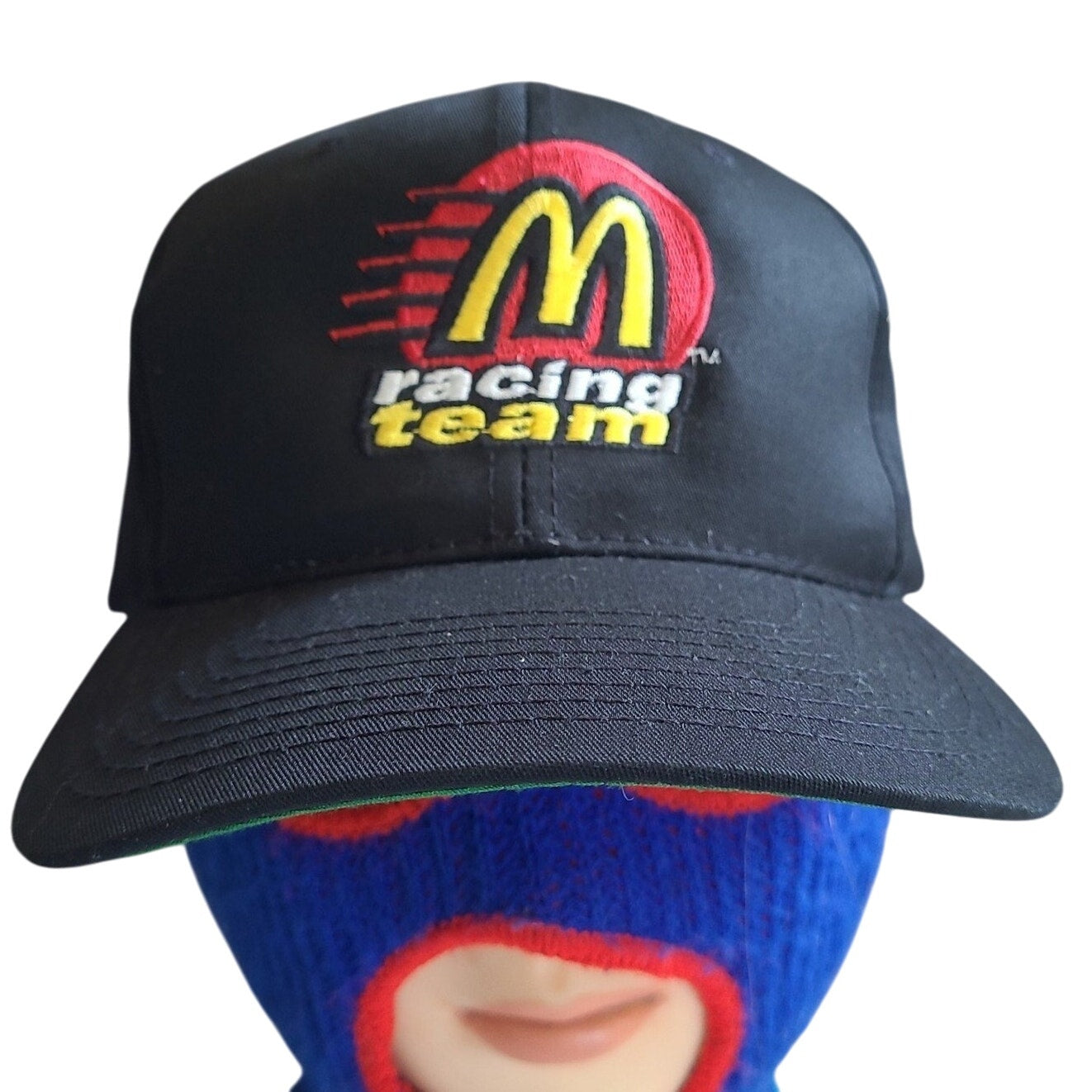 Vtg McDonald's Racing Team Nascar snapback hat