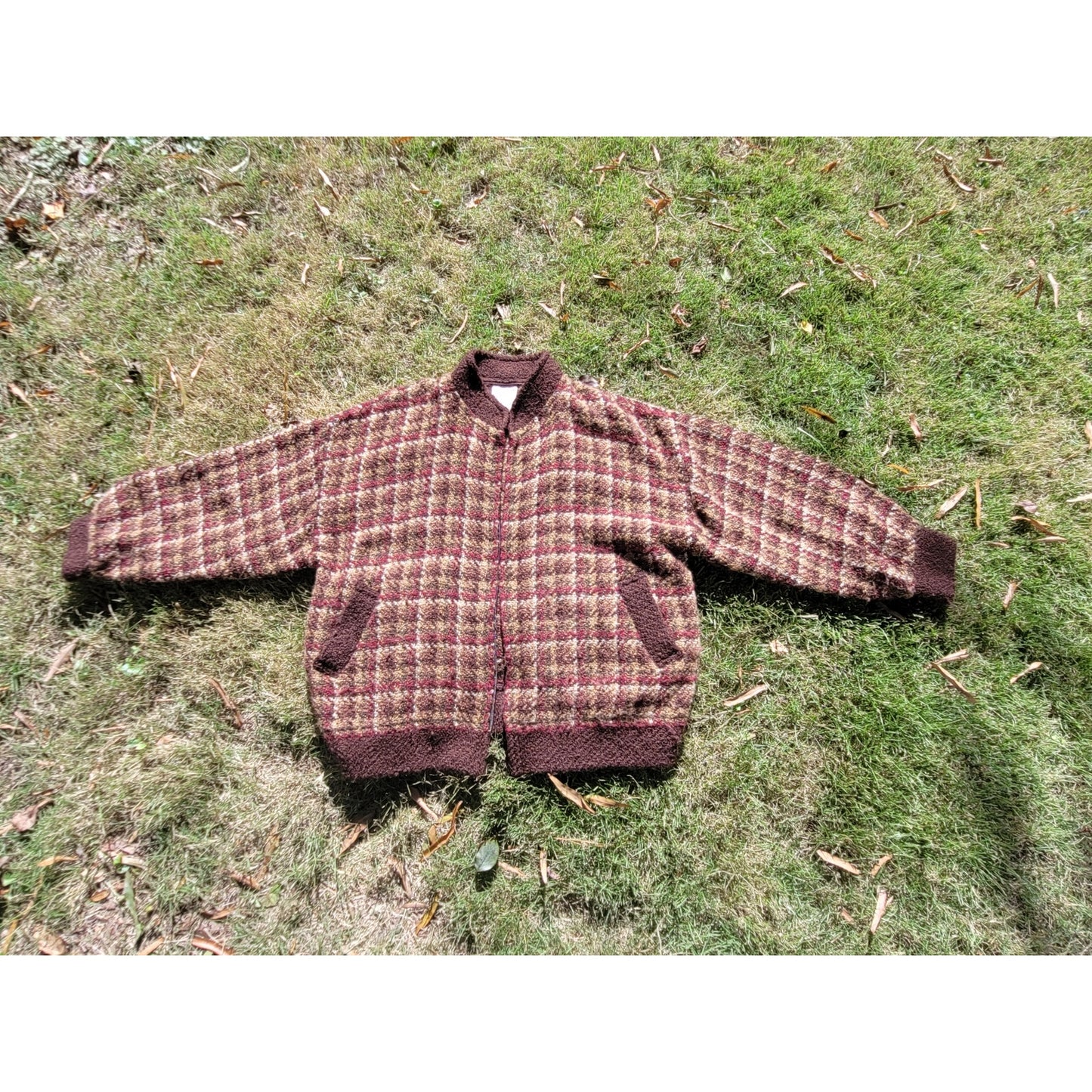 Boyne Valley Weavers Plaid Wool Jacket