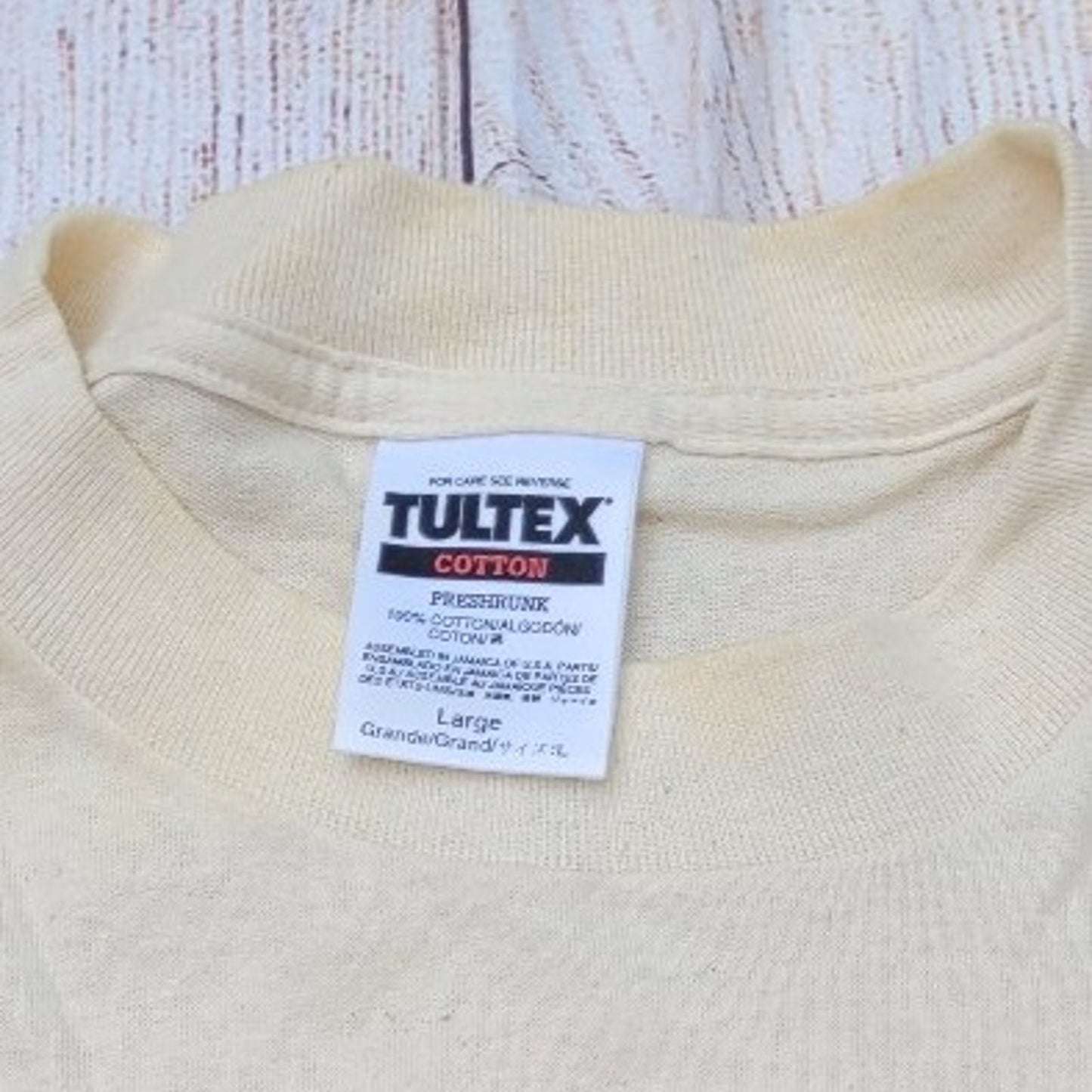 Vintage Genuine Antique Lutheran Person tee shirt