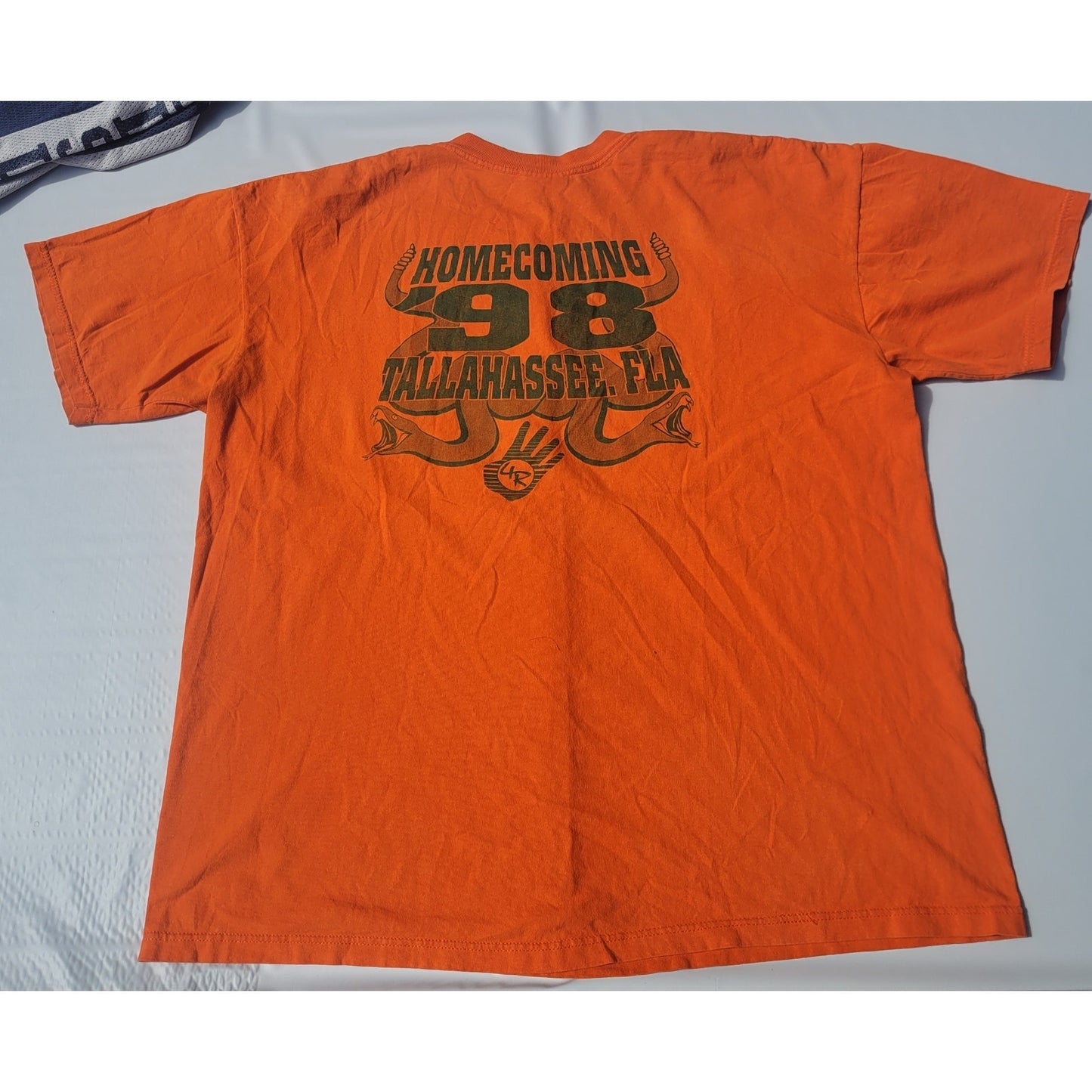 Vtg Florida A&M Rattler Shirt Homecoming 98
