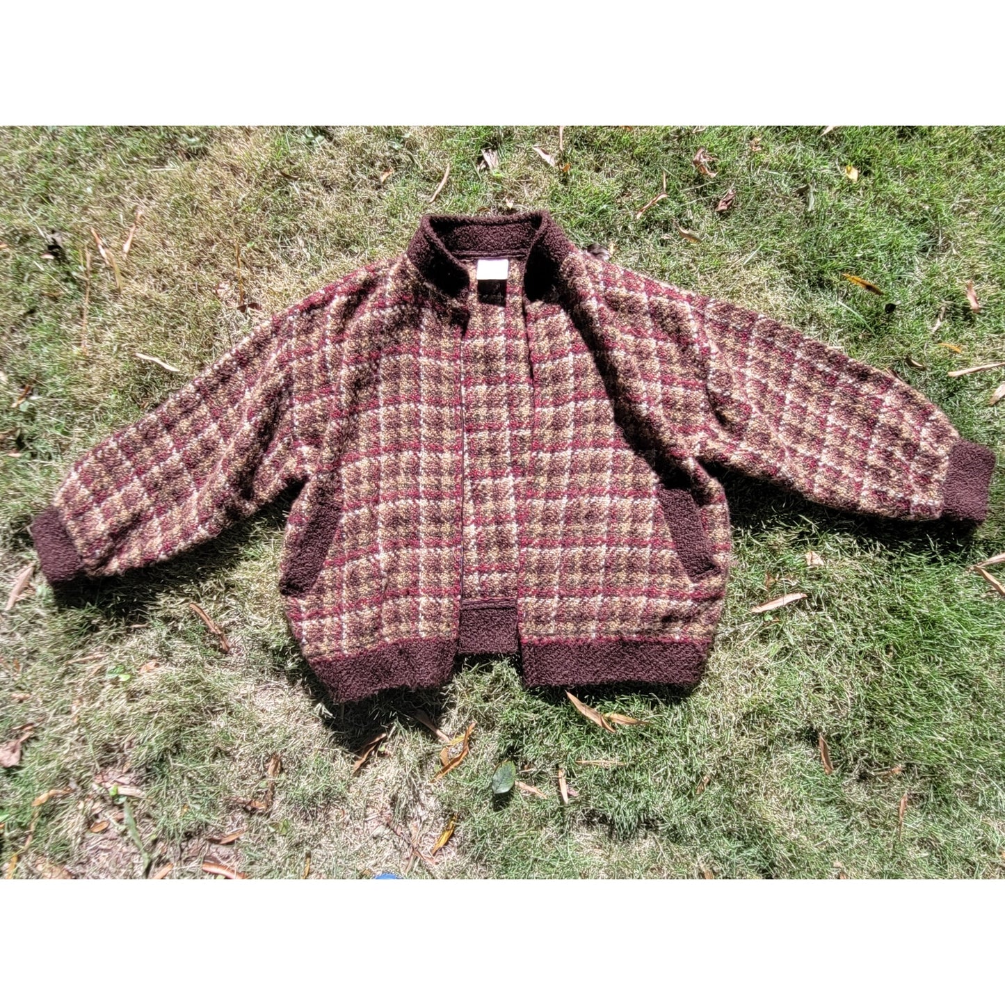 Boyne Valley Weavers Plaid Wool Jacket