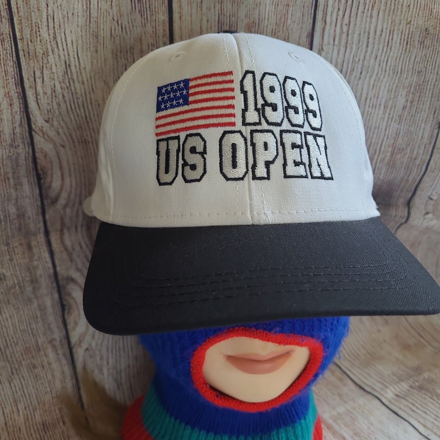 Vintage US Open 1999 Pinehurst Golf Hat leather Strapback Imperial