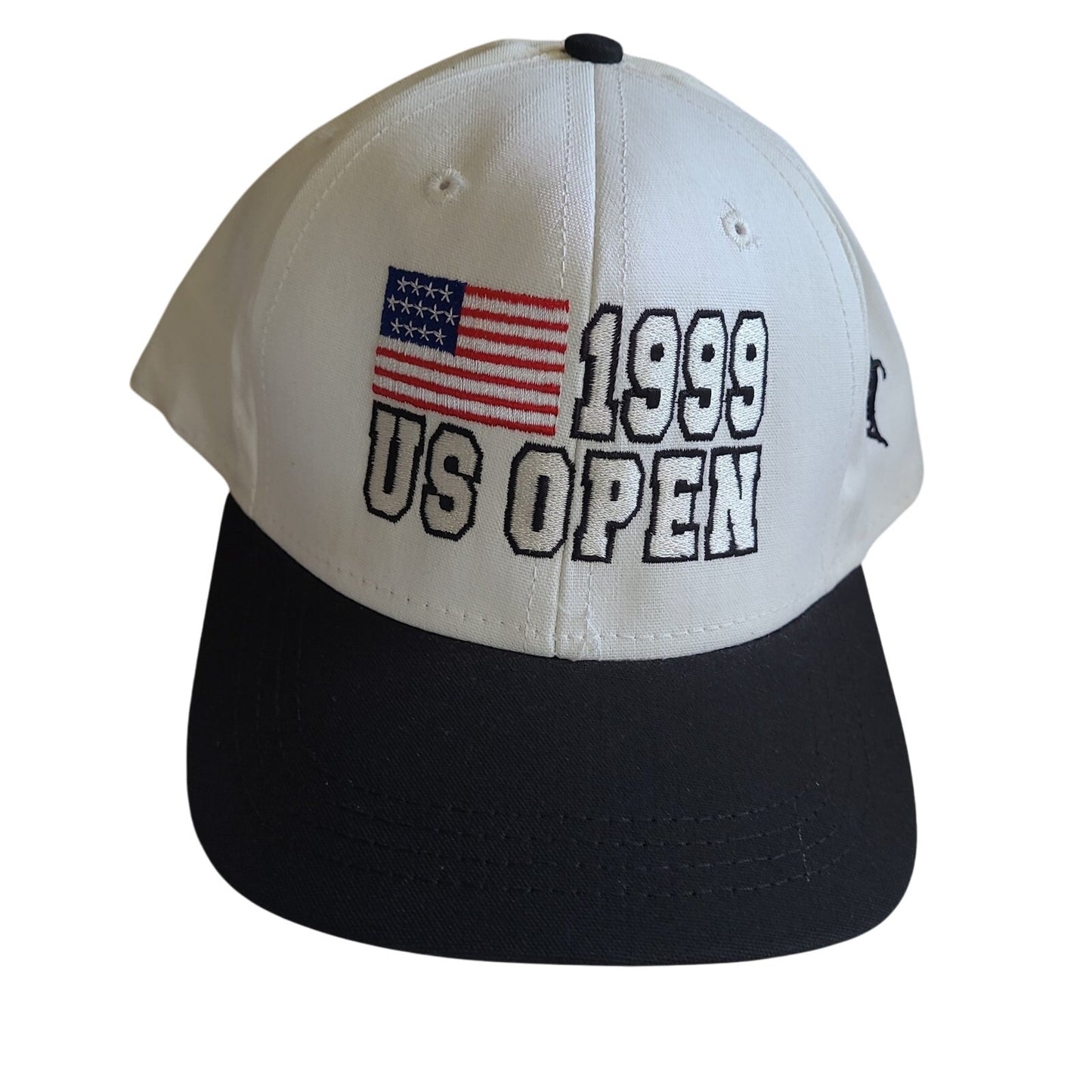 Vintage US Open 1999 Pinehurst Golf Hat leather Strapback Imperial