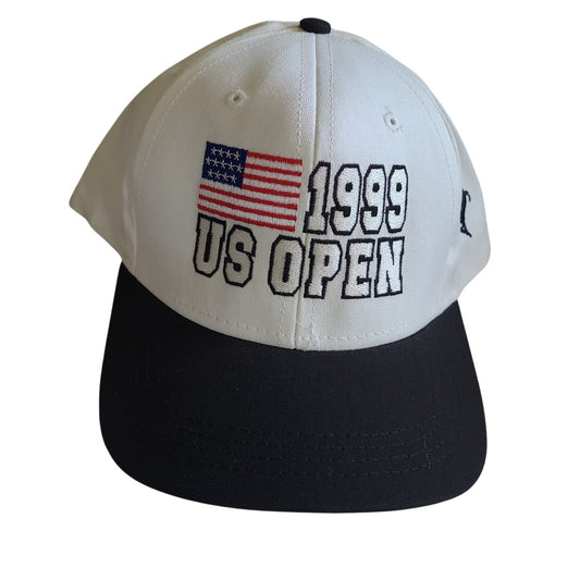 Vintage US Open 1999 Pinehurst Golf Hat leather  Strapback Imperial