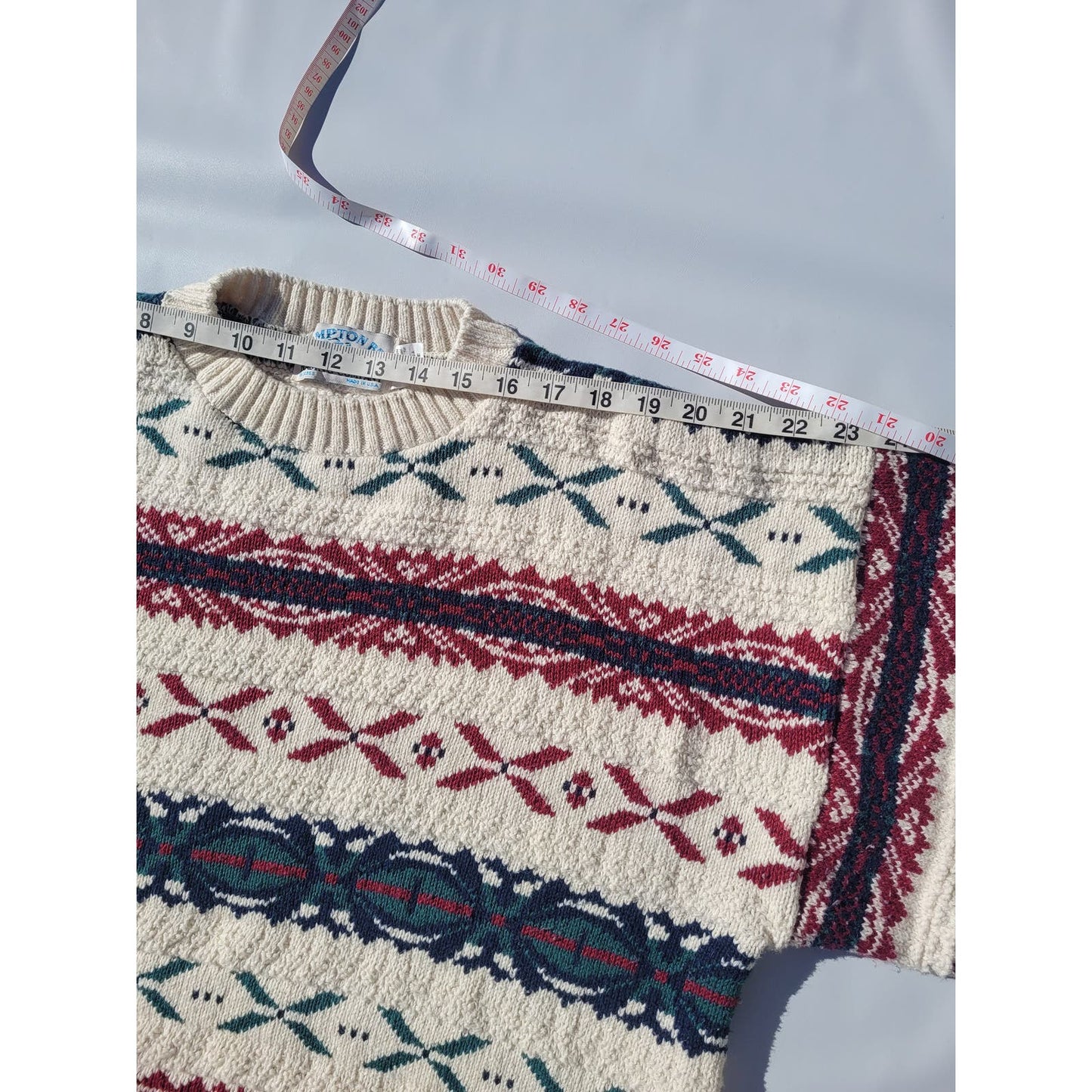 Vtg Hampton Bay Trading Co Sweater