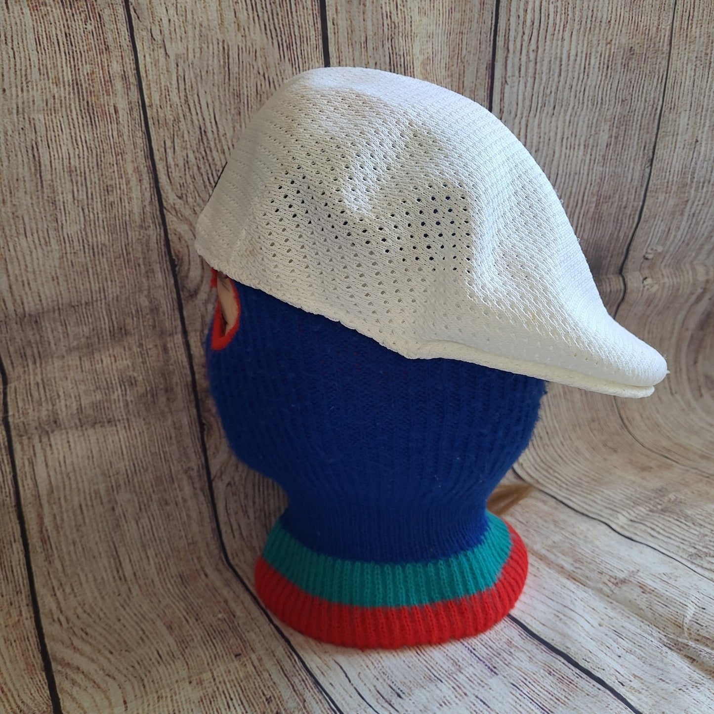 Vintage Kangol Mesh Newsboy cap Hat LG XL
