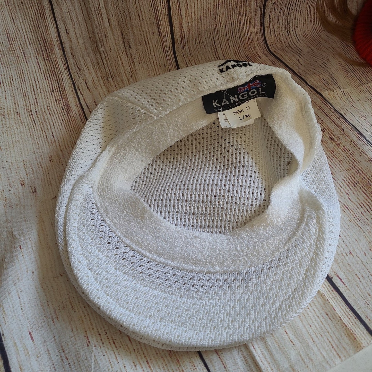 Vintage Kangol Mesh Newsboy cap Hat LG XL