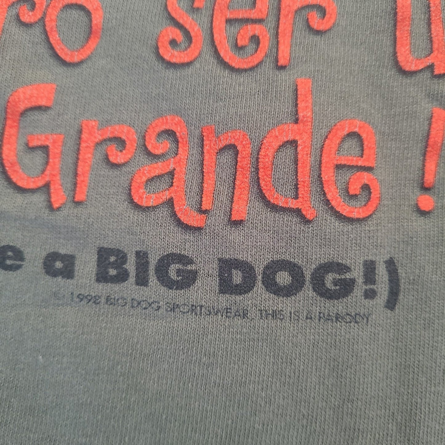 Vintage Big Dogs x Taco Bell Yo Quiero tee shirt