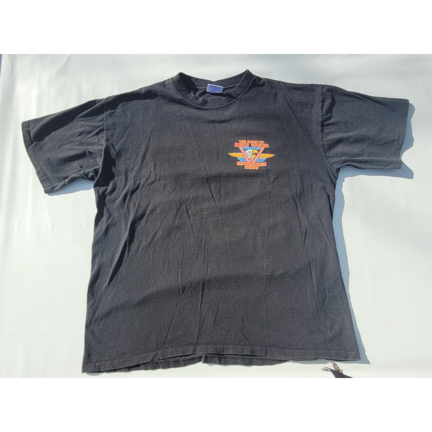 Vintage Daytona Bike Week 2000 Biker T shirt