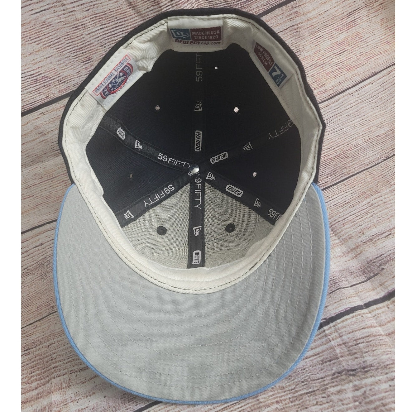 Vintage New Era MiLB Lakewood BlueClaws baseball fitted hat