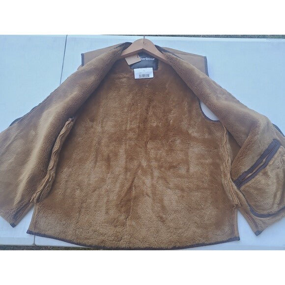 Vintage Barbour Reversible Vest Warm Pile Lining