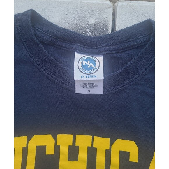Vintage Michigan Wolverines Water Polo University T-Shirt Y2k Perrin