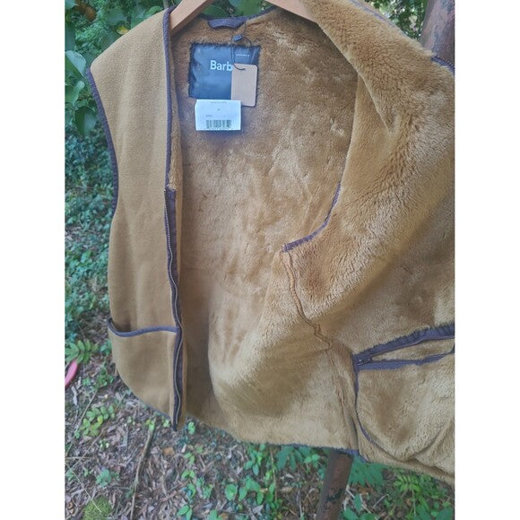 Vintage Barbour Reversible Vest Warm Pile Lining