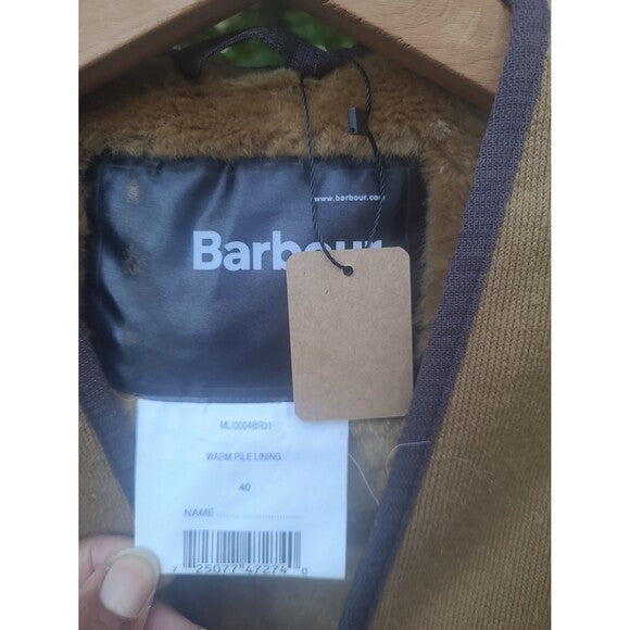 Vintage Barbour Reversible Vest Warm Pile Lining