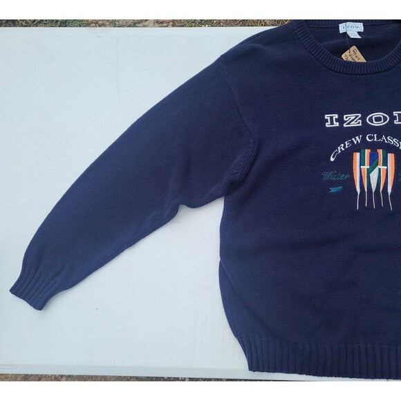 Vintage Izod Lacoste Crew Classics Knit Sweater