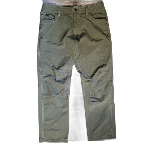 Kuhl Pants Nylon Olive Green 34 x 30