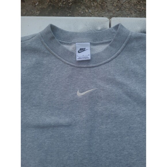Vtg Nike Center Swoosh Crewneck Sweatshirt Y2k