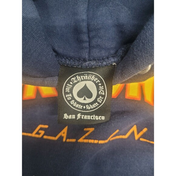 Vtg Thrasher Magazine Flame Hoodie