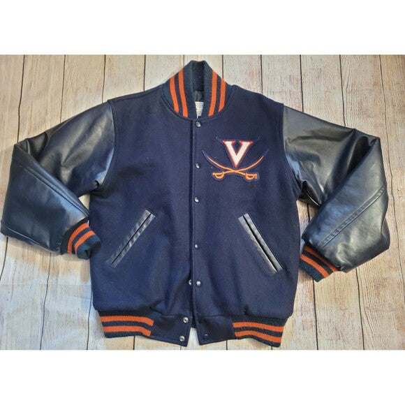 Vintage Virginia Cavaliers Wool Varsity Letterman Jacket