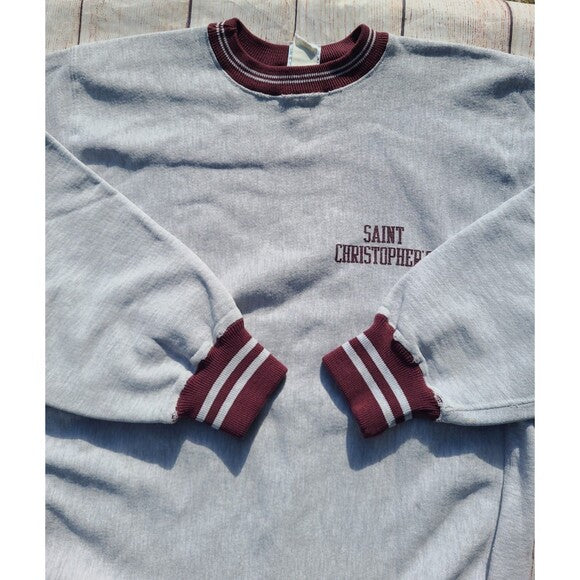 vintage Champion Reverse Weave St. Christopher crewneck sweatshirt