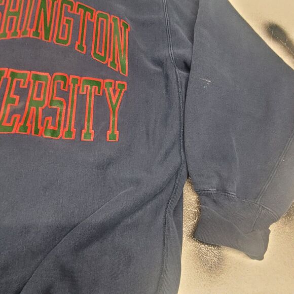 Vtg Champion Reverse Weave Washington University Crewneck Sweatshirt