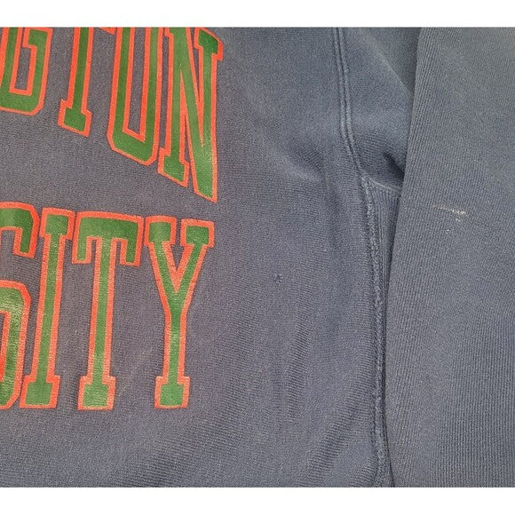 Vtg Champion Reverse Weave Washington University Crewneck Sweatshirt