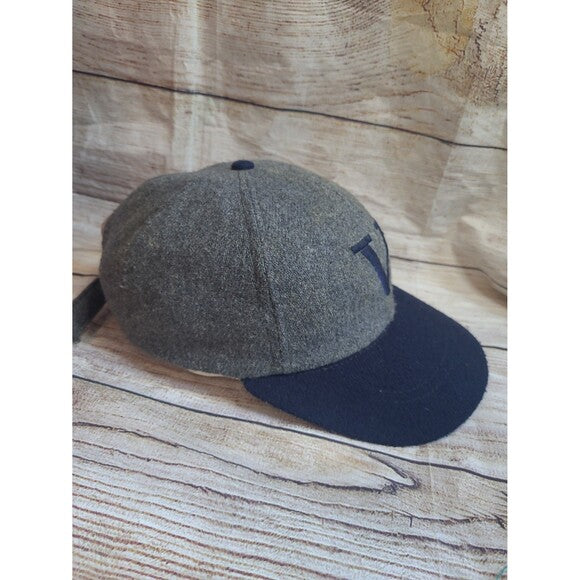 Vtg Virginia University Wool Baseball Cap hat Edward Scissorhands