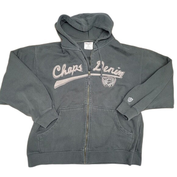 Vintage Chaps Polo Ralph Lauren Zip Hoodie