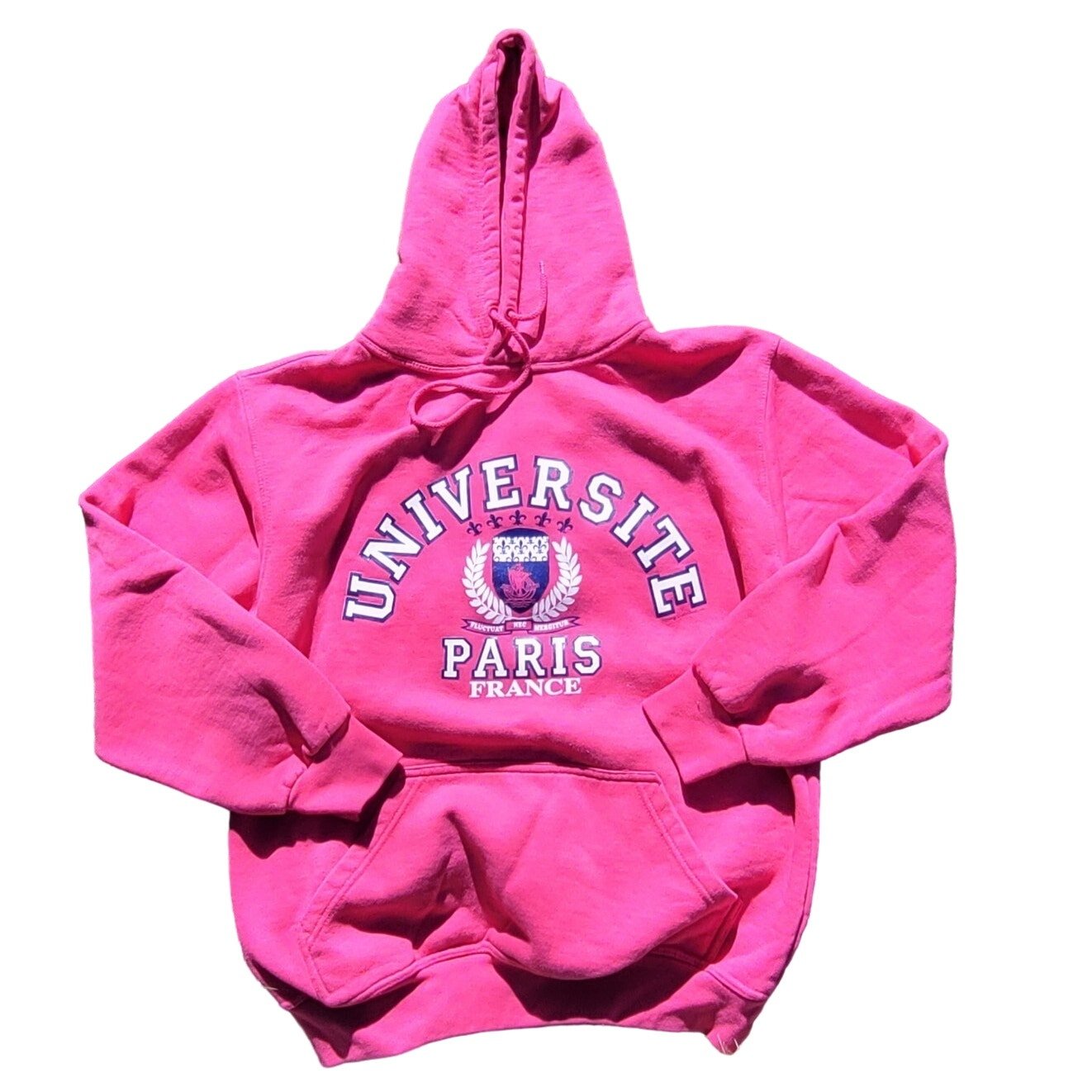 Vintage University of Paris France Hoodie Sweatshirt