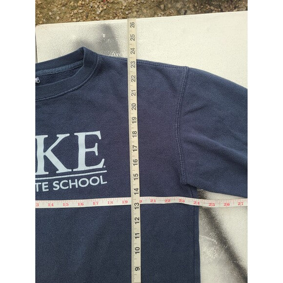 Vtg Y2K Duke University Graduate School Crewneck Sweatshirt. TRT Classics .